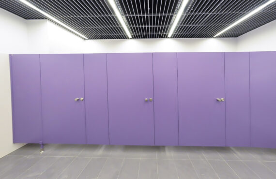 Zabudowa Kabin WC w systemie KB-30 typ E gałka