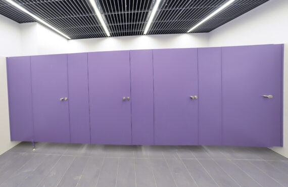 Zabudowa Kabin WC w systemie KB-30 typ E gałka