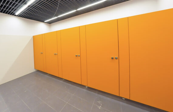 Zabudowa Kabin WC w systemie KB-30 typ E gałka